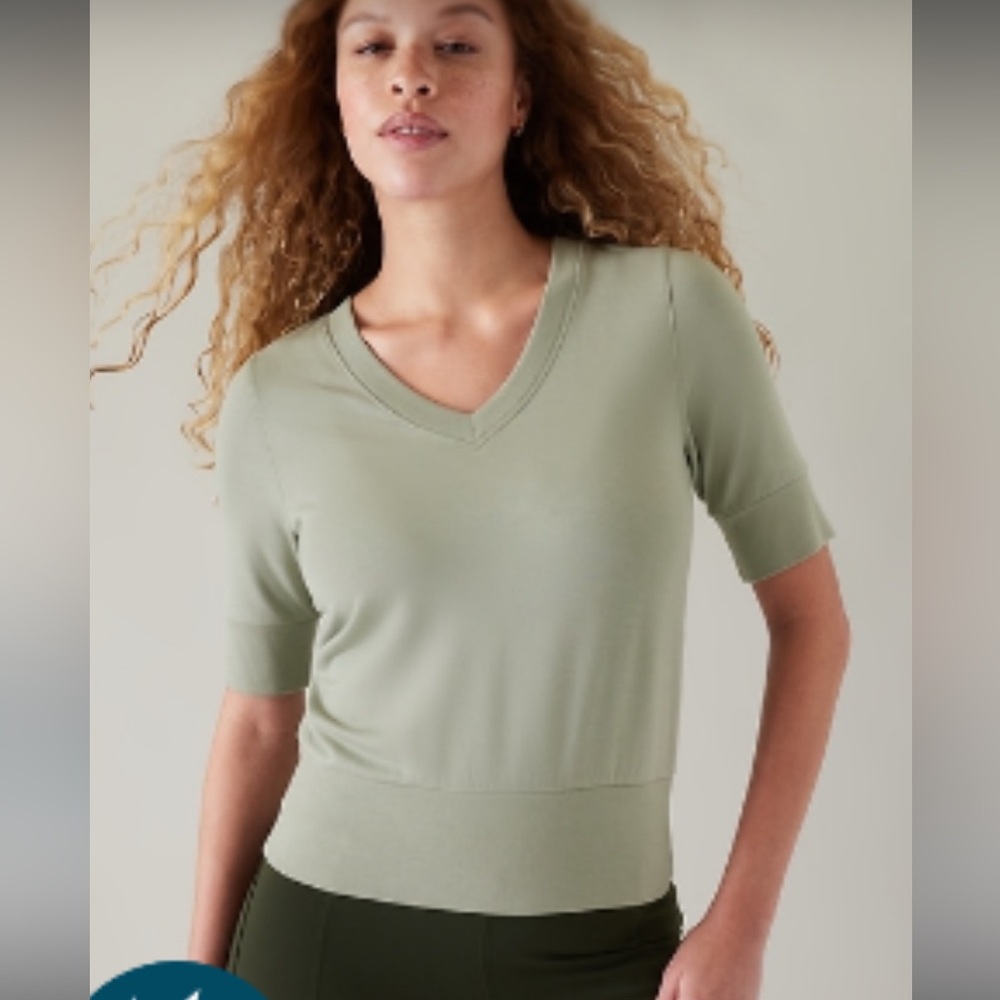 Athleta Step Forward Sweatshirt Tee